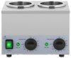 Podgrzewacz do sosów - 2 x 1 l - dolny panel sterowania - Royal Catering 10012709 RCSW-16