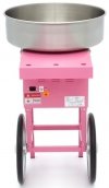 Maszyna do Waty Cukrowej z wózkiem Misa 52cm Różowa MAXIMA 09506002 8720783966202