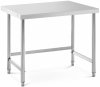 Stół ze stali nierdzewnej - 100 x 70 cm - udźwig 92 kg - Royal Catering 10012655 RCAT-100/70-PS