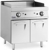 Grill gazowy - 12 kW - gładki - 50 - 300°C - propan / LPG / gaz ziemny - szafka dolna - Royal Catering RCGG-80/700CS 10013400 4062859276988
