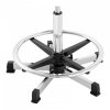 Krzesło robocze - 120 kg - drewno, chromowane elementy - podnóżek - wysokość 550 - 800 mm FROMM STRACK 10260341 STAR_CHAIR_13