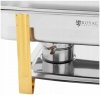 Podgrzewacz do potraw GN 1/1 złote akcenty 9l Royal Catering RCCD-RT16_9LG 10013029 4062859195821
