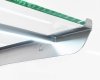 Witryna cukiernicza neutralna Dolce Visione Neutro Premium 900 | wnętrze ze stali nierdzewnej | 900x690x1300 mm
