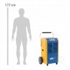 Osuszacz powietrza budowlany - 138 l/dzień - 130 - 150 m² - 1300 m³/h MSW 10062460 MSW-DEH712H