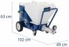 Agregat tynkarski - 30 bar - 40 l - 18 l/min - 2800 W MSW 10062635 MSW-PU-30 