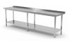 Stół przyścienny z półką 2100 x 700 x 850 mm POLGAST 103217-6 103217-6