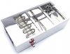 Topielnik do Czekolady 3 x 1/3 GN 10 cm MAXIMA 09374051 8719632127444
