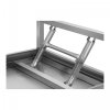 Składany stół roboczy - 60 x 120 cm - stal nierdzewna ROYAL CATERING 10010738 RCAT-120K
