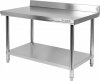 STÓŁ PRZYŚCIENNY Z PÓŁKĄ  SKŁADANY 1500×700×H850+100 mm YATO YG-09034 YG-09034