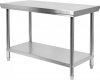 STÓŁ CENTRALNY SKŁADANY Z PÓŁKĄ 1200×700×H850mm YATO YG-09011 YG-09011