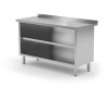 Stół przyścienny szafka otwarta 500 x 700 x 850 mm POLGAST 129057 129057