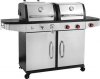 GRILL 2W1, GAZOWY + WĘGLOWY, STAL NIERDZEWNA, 8,2KW YATO YG-20030 