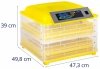 INKUBATOR LĘGOWY DO JAJ 120W 112JAJ OWOSKOP INCUBATO 10130008 IN-112DDI
