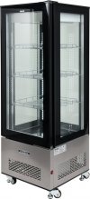 WITRYNA CHŁODNICZA 400L 65x65x190 CZARNA YATO YG-05068 YG-05068