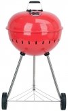 GRILL WĘGLOWY OKRĄGŁY 54CM CZERWONY YATO YG-20304