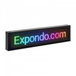 Telebim - 192 x 32 diod LED - 67 x 19 cm - obsługiwany przez iOS i Android SINGERCON 10110272 SIN-ALD-3000