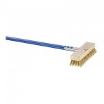 Szczotka do pieca do pizzy - szczotka 20 x 6 x 6 cm - rączka 120 cm GI.METAL 10450062 AC-SP3/120