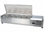 NADSTAWKA CHŁODNICZA Z POKRYWĄ NIERDZEWNĄ 6XGN1/4 INVEST HORECA VRX140/33SN VRX140/33SN