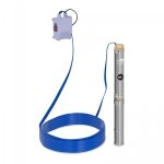 Pompa głębinowa - 250W / 700W - do 28 m - stal nierdzewna MSW 10060178 MSW-SPP32-025