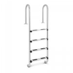 Drabinka do basenu - 4 stopnie - stal nierdzewna - 1570 mm UNIPRODO 10250267 UNI_POOL_LADDER_1570