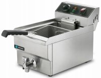 Frytownica Elektryczna 10L z Kranem 4000W Frytkownica Elektryczna HKN-FT10N 
