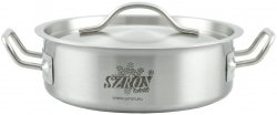Garnek nierdzewny z pokrywką 3.5L Szron CSP2408 5902175819034
