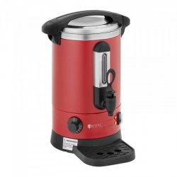 Warnik do wody - 6.1 l - 1500 W - ociekacz - czerwony ROYAL CATERING 10012461 RC-WBDWC6R