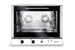 Piec piekarniczy, konwekcyjny z nawilżaniem 4x600x400mm - elektryczny, sterowanie manualne    HENDI 225516 225516