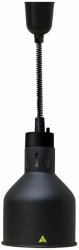 Lampa grzewcza czarna Szron A6512-1202 5905440405505