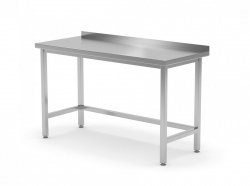 Stół przyścienny wzmocniony bez półki 500 x 600 x 850 mm POLGAST 102056 102056