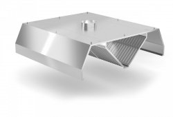 Okap centralny trapezowy POL-760 POLGAST POL-760 4900x2200