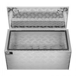 WODOODPORNA SKRZYNKA NA NARZĘDZIA Z ALUMINIUM 119L MSW 10060943 MSW-ATB-910