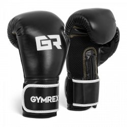 Rękawice bokserskie - 14 oz - czarne GYMREX 10230069 GR-BG 14B