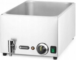 Bemar z kranem spustowym Kitchen Line - GN 1/1 HENDI 238912 8711369238912