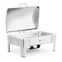 Podgrzewacz na pastę - GN 1/1 - Royal Catering - 8,5 l - 2 pojemniki - półokrągły ROYAL CATERING 10012406 RCCD-RT10_9L