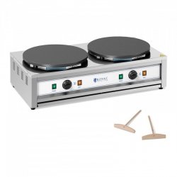 Naleśnikarka - 2 płyty grzewcze - 2 x 400 mm - 2 x 3000 W ROYAL CATERING 10012040 RC-CMD01
