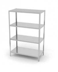 Regał magazynowy 4 półki pełne - skręcany HENDI 812549 812549