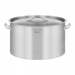 Garnek ze stali nierdzewnej - 32l - pokrywka ROYAL CATERING 10011071 RCST-32E