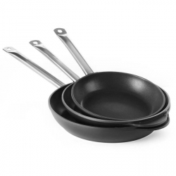 Patelnia indukcyjna z odlewu aluminium Titanium Professional HENDI 629253 629253