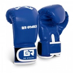 Rękawice bokserskie dla dzieci - niebieskie - 4 oz GYMREX 10230057 GR-BG 4P