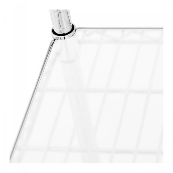 Regał metalowy - 4 maty - 900 x 450 x 1800 mm Royal Catering 10011853 RCMR-1800P43