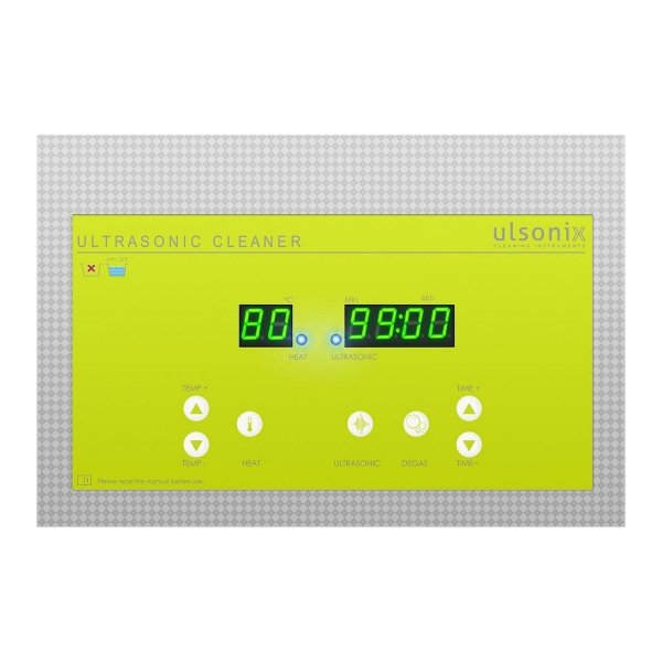Myjka ultradźwiękowa - 30 litrów - 600 W ULSONIX 10050203 Proclean 30.0S