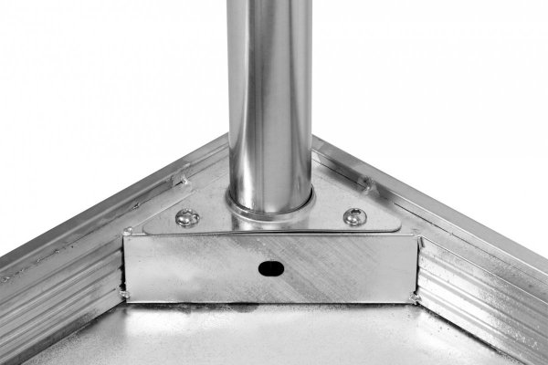 STÓŁ CENTRALNY SKŁADANY Z PÓŁKĄ 1200×700×H850mm YATO YG-09011 YG-09011
