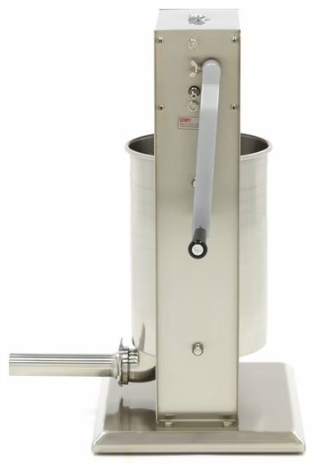 Nadziewarka do kiełbasy / Churros Maker 12L - Pionowa - Stal Nierdzewna MAXIMA 09368054 8719632126317