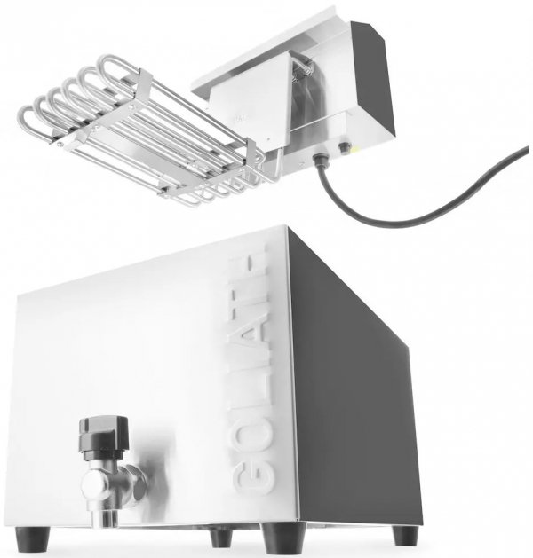 Frytownica XL z kranem spustowym 10L 400V/10200W HENDI 209431 8711369209431