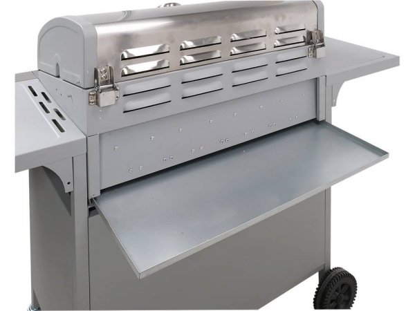 GRILL GAZOWY 4+1 ŻELIWNY RUSZT, 16KW LUND 99655