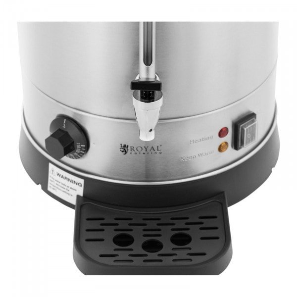 Warnik do wody - 19.7 l - 2500 W - ociekacz - srebrny ROYAL CATERING 10012455 RC-WBDW21