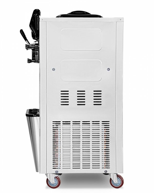 Maszyna do lodów włoskich | automat do lodów soft | 2 smaki + mix | nocne chłodzenie | wolnostojąca | 2x5,8l | RQX208CR