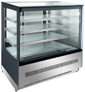 Witryna cukiernicza 390L Szron WDF097Z