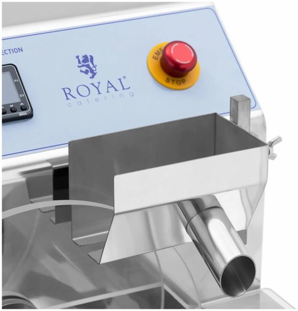 Temperówka do czekolady - stal nierdzewna - 750 W - 8 l - Royal Catering RC-CMM05  10012530 4062859073426